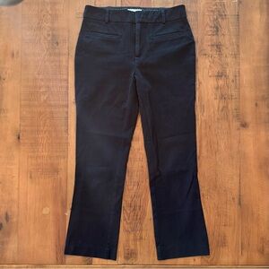 Maeve by Anthropologie Slim Flare Trouser | Black | US W0